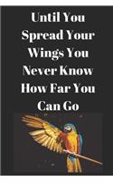 Until You Spread Your Wings You Will Have No Idea How Far You Can Fly