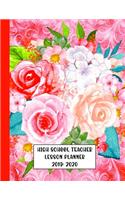 High School Teacher Lesson Planner 2019-2020