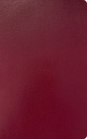 KJV Super Giant Print Reference Bible, Burgundy Imitation Leather