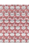 Rustic Easter Bunny Notebook
