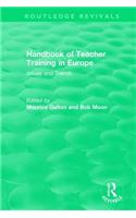 Handbook of Teacher Training in Europe (1994)