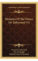 Memoirs Of The Prince De Talleyrand V4