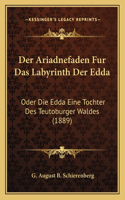 Ariadnefaden Fur Das Labyrinth Der Edda