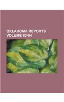 Oklahoma Reports Volume 83-84: (English)
