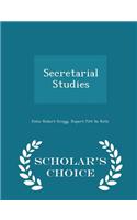 Secretarial Studies - Scholar's Choice Edition