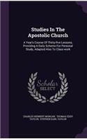 Studies In The Apostolic Church