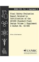 Final Safety Evaluation
