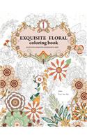 Exquisite Floral Coloring Book