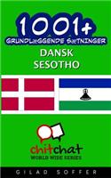 1001+ Grundlaeggende Saetninger Dansk - Sesotho