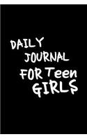 Daily Journal For Teen Girls