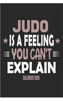 Judo Is A Feeling You Can't Explain Calender 2020