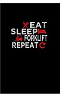 Eat Sleep Forklift Repeat