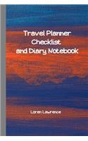 Travel Planner Checklist and Diary Notebook