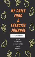 My Daily Food and Exercise Journal