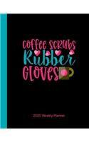Coffee Scrubs Rubber Gloves