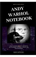 Andy Warhol Notebook: Great Notebook for School or as a Diary, Lined With More than 100 Pages. Notebook that can serve as a Planner, Journal, Notes and for Drawings.