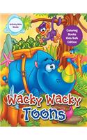 Wacky Wacky Toons Coloring Books Kids Bulk Edition