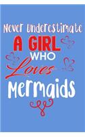 Never Underestimate A Girl Who Loves Mermaids