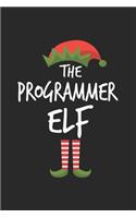 Funny Programmer Elf Christmas Notebook Gift: Lined Notebook / Journal Gift, 120 Pages, 6x9, Soft Cover, Matte Finish