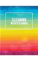 Cleaning Weekly Planner