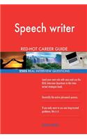 Speech writer RED-HOT Career Guide; 2505 REAL Interview Questions