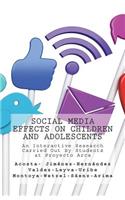 Social Media Effects on Children and Adolescents