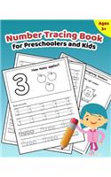 Number Tracing Book for Preschoolers and Kids