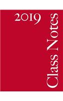 Class Notes 2019