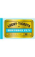 Lucky Tickets for Birthday Fun: 12 Gift Coupons(Lucky Tickets)