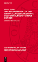 Wachstumstendenzen Und Entwicklungseriordernisse Des Forschungspotentials Der DDR