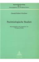 Paroemiologische Studien