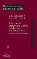 Sprache und literarische Gestalt des Buches Deuteronomium