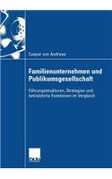 Familienunternehmen Und Publikumsgesellschaft