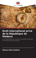 Droit international privé de la République de Moldova