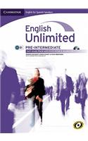 English Unlimited for Spanish Speakers Pre-Intermediate Self-Study Pack (Workbook with DVD-ROM and Audio CD)