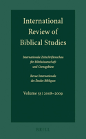 International Review of Biblical Studies, Volume 55 (2008-2009)