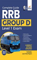 Complete Guide for RRB/ RRC Group D Level 1 Exam 3rd Edition