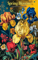 Spring Blossom Coloring Book for Teens and Adults