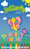 Butterfly Color By Number