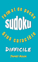 Sudoku Difficile - Gros caractères - Format de poche: 200 Grilles avec solutions - 2 Grilles de SUDOKU par pages - Dimensions adaptés aux voyages - Sudoku DIFFICILE pour adulte - Convient parfaitement a