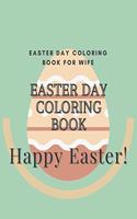 Easter day coloring book for wife