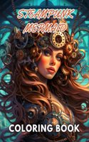 Steampunk Mermaid Coloring Book