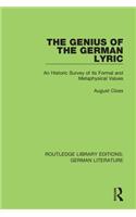 The Genius of the German Lyric