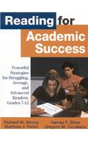 Reading for Academic Success