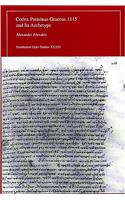 Codex Parisinus Graecus 1115 and Its Archetype
