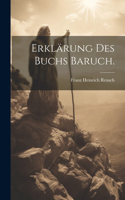 Erklärung des Buchs Baruch.