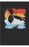 Duck Vintage: Graph Paper Notebook - Gift For Ducks Fans