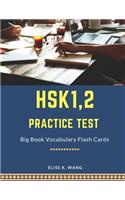 Hsk1,2 Practice Test Big Book Vocabulary Flash Cards