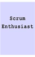Scrum Enthusiast: Blank Lined Journal