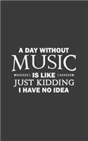 A Day Without Music Is Like